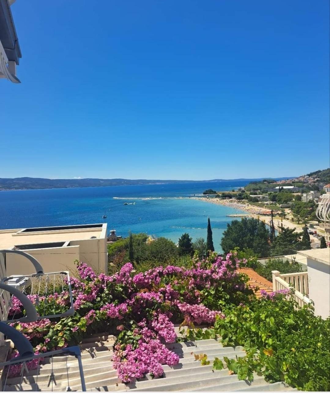 Apartment In Omis With Sea View, Balcony, Air Conditioning, Wi-Fi ภายนอก รูปภาพ
