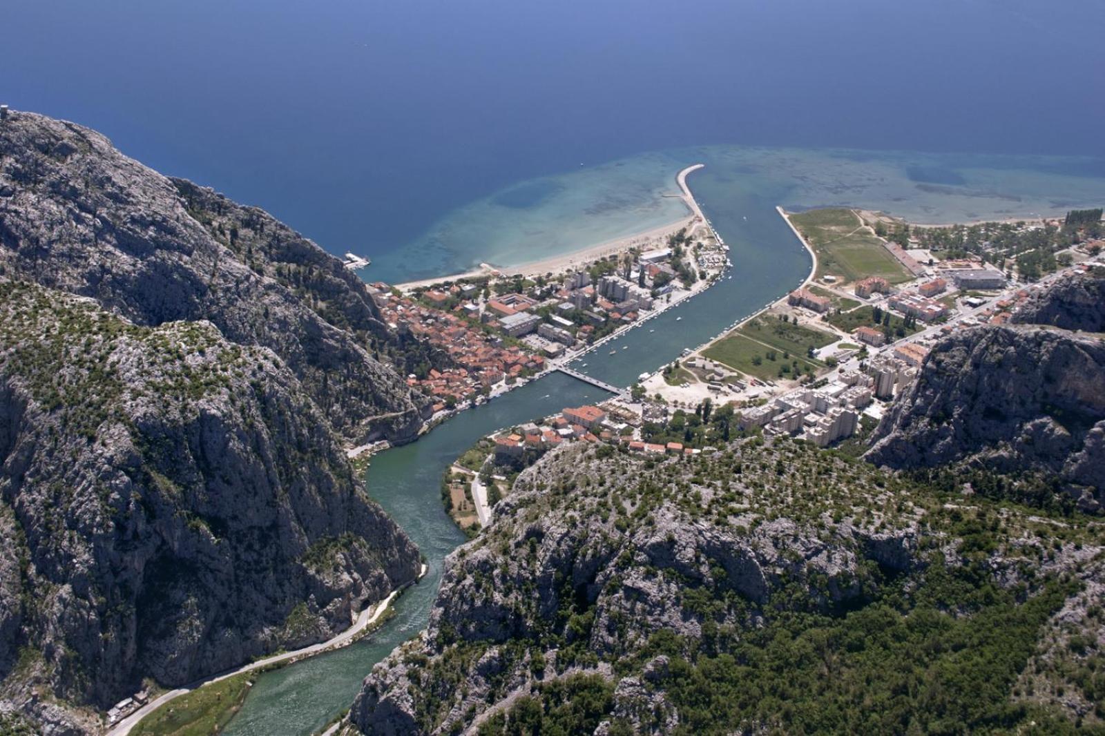 Apartment In Omis With Sea View, Balcony, Air Conditioning, Wi-Fi ภายนอก รูปภาพ