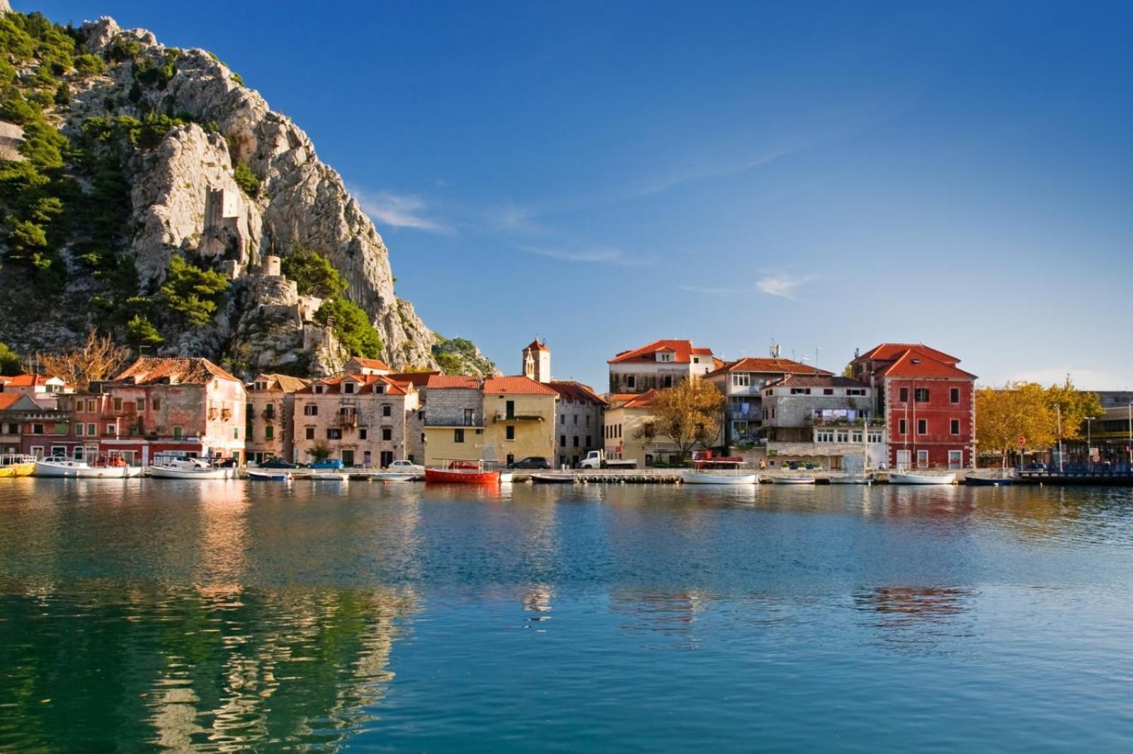 Apartment In Omis With Sea View, Balcony, Air Conditioning, Wi-Fi ภายนอก รูปภาพ